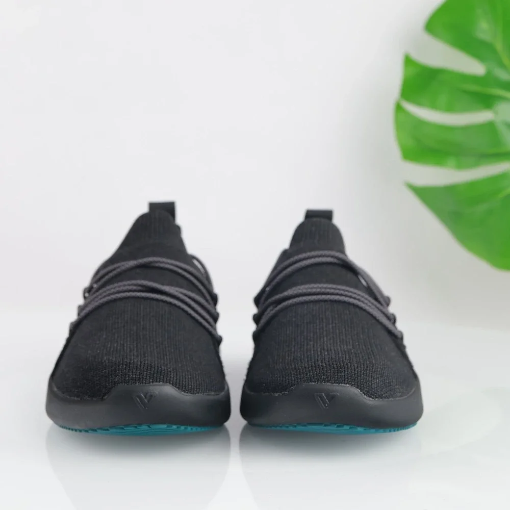 Vessi Womens Cityscape Classic Sneaker Size 10 Waterproof Black Lace Up Shoe Low